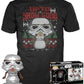Funko Pop Toy Figure - Stormtrooper - Star Wars - T-Shirt - Clothes with Collectable Vinyl Figure
