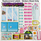 Barbie Replacement Parts Pet Care Center Playset - FBR36 Replacement Labels - Sheet