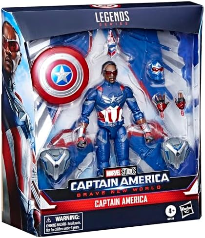 Marvel Legends Series Captain America Captain America Brave New World Deluxe 6 Inch