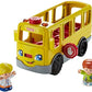 Fisher-Price Little People Musical Toddler Toy Sit with Me School Bus with Lights Sounds