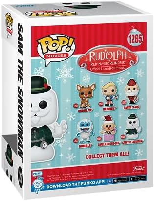 Funko POP Movies Rudolph - Sam The Snowman - Rudolph The Red-Nosed Reindeer - Collectable Vinyl Figure