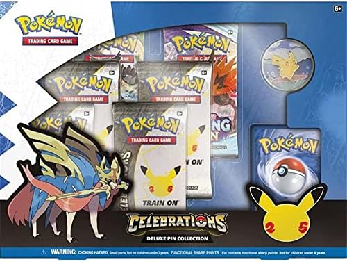 Pokemon TCG 25th Anniversary Deluxe Pin Collection