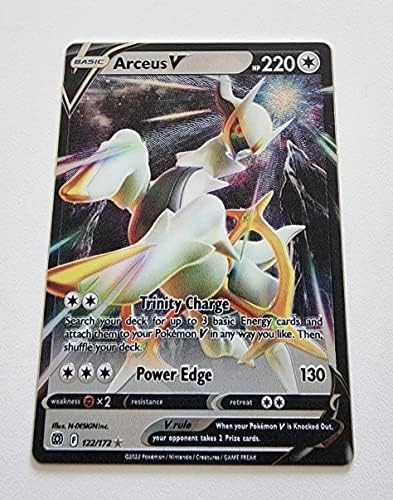 Pokemon Arceus V 122172 Brilliant Stars - Ultra Rare Pokemon Card - Holo Foil