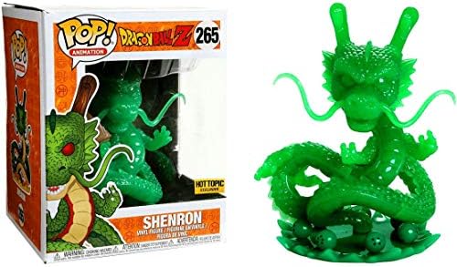 Funko Shenron Hot Topic Deluxe POP Animation Vinyl Figure 1 POP Compatible PET Plastic