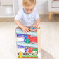 Melissa & Doug Melissa Doug GO Tots Wooden Town House Tumble with 6 Disks - FSC Certified