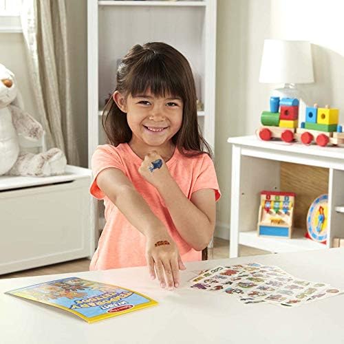 Melissa & Doug Melissa Doug My First Temporary Tattoos Adventure Creatures Sports and