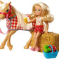 Barbie Club Chelsea Doll and Horse GFF50