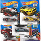 Hot Wheels Muscle Car Madness 5 Pack Random Diecast Bundle Set with Various Corvettes
