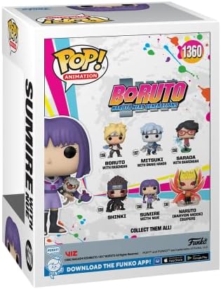 Funko POP Animation Boruto - Sumire Kakei with Nue - Boruto Naruto Next Generations - Collectable Vinyl Figure