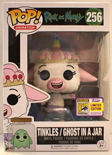 Funko POP Rick and Morty - Tinkles Ghost in a Jar Summer Convention 2017 SDCC
