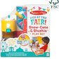 Melissa & Doug Melissa Doug Fun at The Fair Wooden Snow-Cone and Slushie Play Food Set -