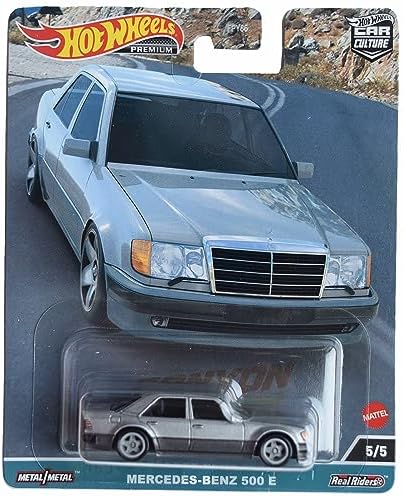 Hot Wheels Mercedes Benz 500 E Canyon Warriors Car Culture 55 SilverGray