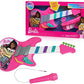 Barbie Rock Star Guitar Interactive Electronic Toy Guitar with Lights Sounds and