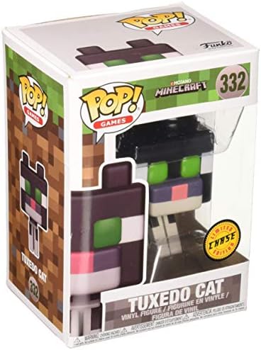 Funko POP Minecraft Tuxedo Cat 3.75 Chase Variant Vinyl Figure