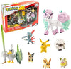 Pokemon Figure Battle Ready 8-Pack Toy Set - Sword and Shield - 4.5 Ponyta 2 Pikachu