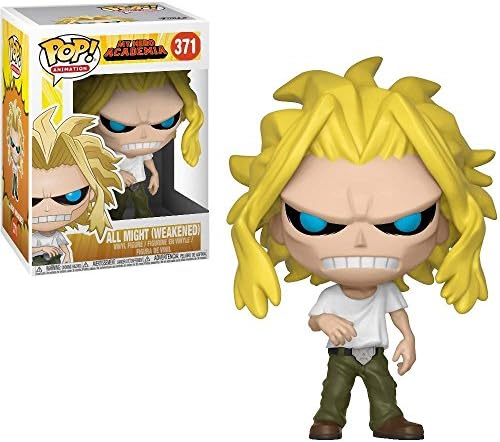 Funko POP My Hero Academia - All Might Weakened Pop Vinyl Figure Bundled with Compatible