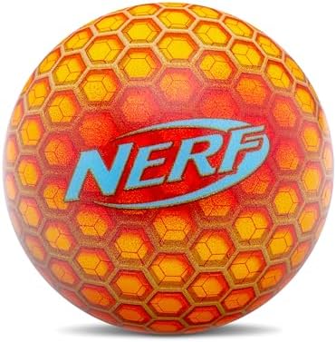 NERF Super High Bounce Ball - 2 Balls Included - Durable and Lightweight for Indoor and