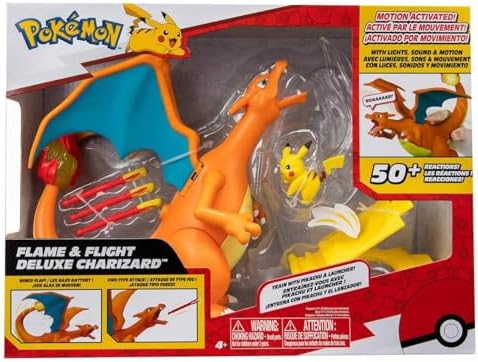 Pokemon Deluxe Feature Charizard Action Figure