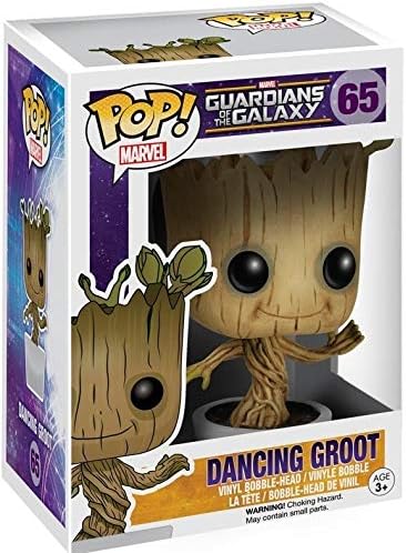 Funko POP Marvel Guardians of The Galaxy - Dancing Groot Funko Pop Vinyl Figure Bundled