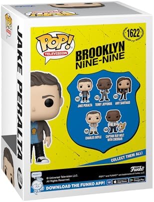 Funko POP TV Brooklyn Nine Nine - Jake Peralta with Coffee - Collectable Vinyl Figure