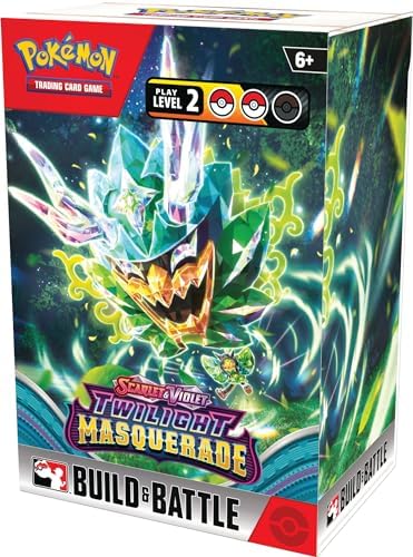 POKEMON TCG SCARLET AND VIOLET TWILIGHT MASQUERADE BUILD AND BATTLE