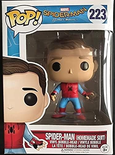 Funko POP Spider-Man Homecoming Walmart Spider-Man Homemade Suit Unmasked 223