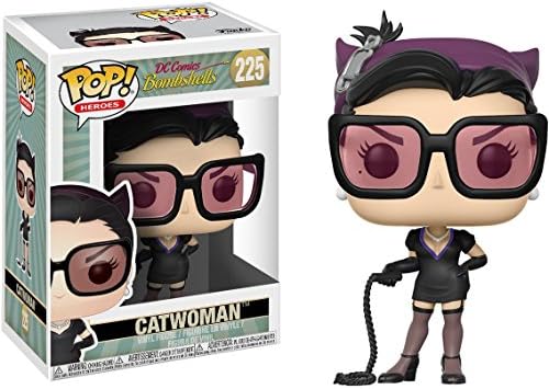 Funko Catwoman DC Bombshells x POP Heroes Vinyl Figure 1 POP Compatible PET Plastic