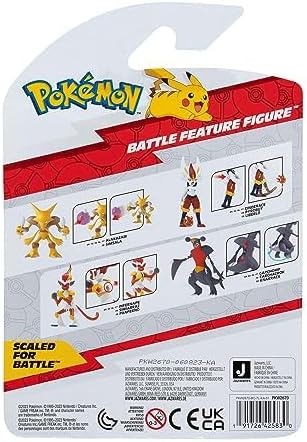 Pokemon Feature 4.5-Inch Flygon Battle Figure with Flapping Wing Attack