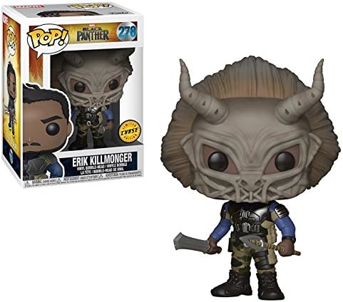 Funko Pop Marvel Black Panther - Masked Erik Killmonger Limited Edition Chase Variant