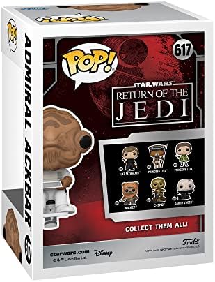 Funko Pop Star Wars Return of The Jedi 40th Anniversary - Admiral Ackbar Amazon
