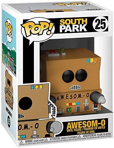 Funko Pop Animation South Park - Awesom-O Vinyl Figure Bundled with Pop Box Protector Case