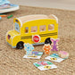 Melissa & Doug Melissa Doug Blue's Clues You Wooden Pull-Back School Bus 9 Pieces