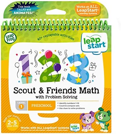 LeapFrog LeapStart Preschool Activity Book Shapes and Colors and Creativity