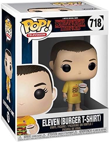 Funko FunaSko Eleven Burger T-Shirt Stranger Things x POP TV Vinyl Figure 1 PET Plastic