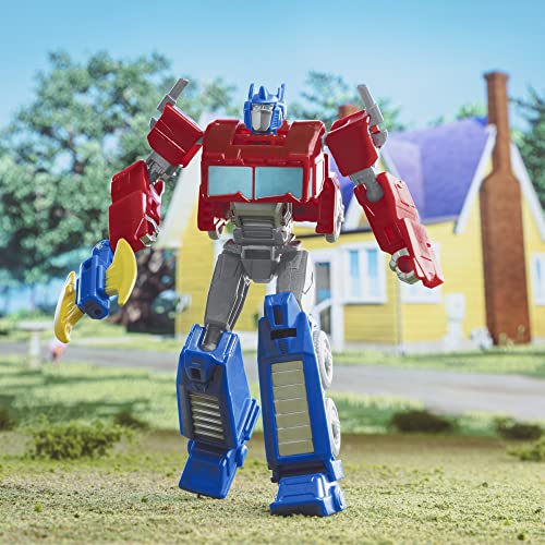 Transformers EarthSpark Warrior Class Optimus Prime Action Figure 5-Inch Robot for