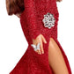 Barbie Signature Doll Mariah Carey Holiday in Red Glitter Gown with Silvery