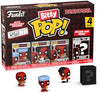 Funko Bitty POP Deadpool - Bathtime 4-Pack and A Surprise Mystery Mini Figure - 0.9 Inch