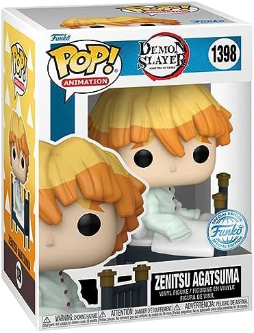 Funko Pop Animation Demon Slayer - Multicolor Vinyl Figure Zenitsu SE White Pajamas 1398