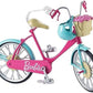Barbie Bicycle with Basket of Flowers
