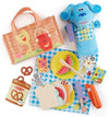 Melissa & Doug Melissa Doug Blue's Clues You Share with Blue Picnic with Hand Puppet -