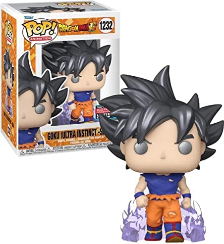 Funko Pop Dragon Ball Super - Goku Ultra Instinct Signal - Metallic Pop Vinyl Figure 2022