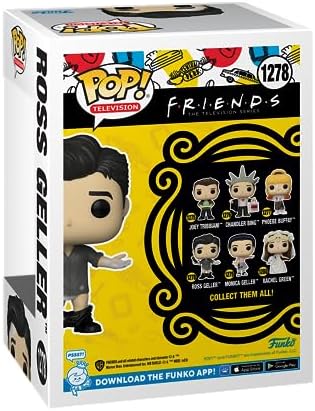 Funko POP TV Friends - Ross Geller with Leather Pants - Collectable Vinyl Figure