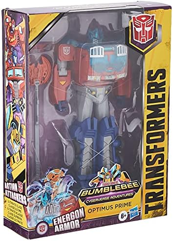 Transformers Bumblebee Cyberverse Adventures Dinobots Unite Ultimate Class Optimus Prime