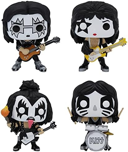 Funko POP KISS Band Set - Glow in The Dark Set - Online - The Spaceman The Starchild The