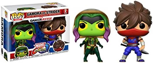 Funko POP TV Marvel Vs Capcom - Gamora Vs Strider Figure