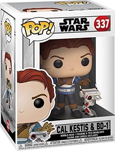 Funko POP Star Wars Jedi Fallen Order - Cal Kestis with BD-1 Funko Pop Vinyl Figure