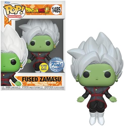 Funko Pop Dragonball Super Fused Zamasu Glows in The Dark Vinyl Figure 1485 s 74395