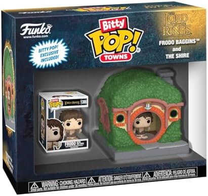 Funko Pop Bitty Town Lord of The Rings - Frodo Baggins and The Shire