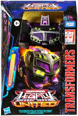 Hasbro Transformers Legacy United Voyager Class Animated Universe Decepticon Motormaster