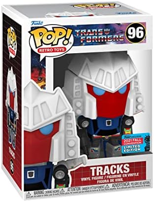 Funko Pop Transformers Tracks Vinyl 2021 Fall Convention Figure